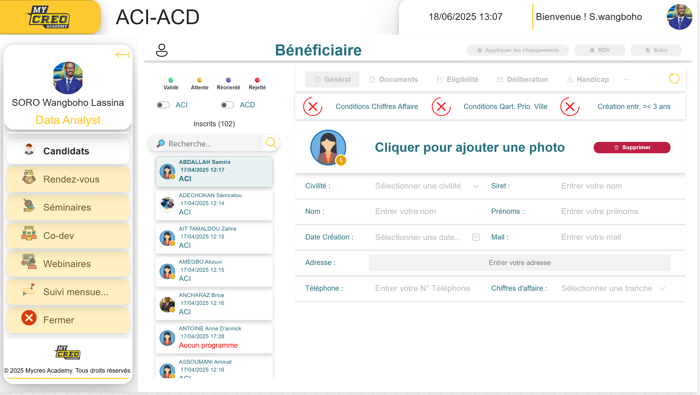 🌟 MyCreoAcademy – Mise en place d’une solution complète de gestion des données de formation (Power Platform)