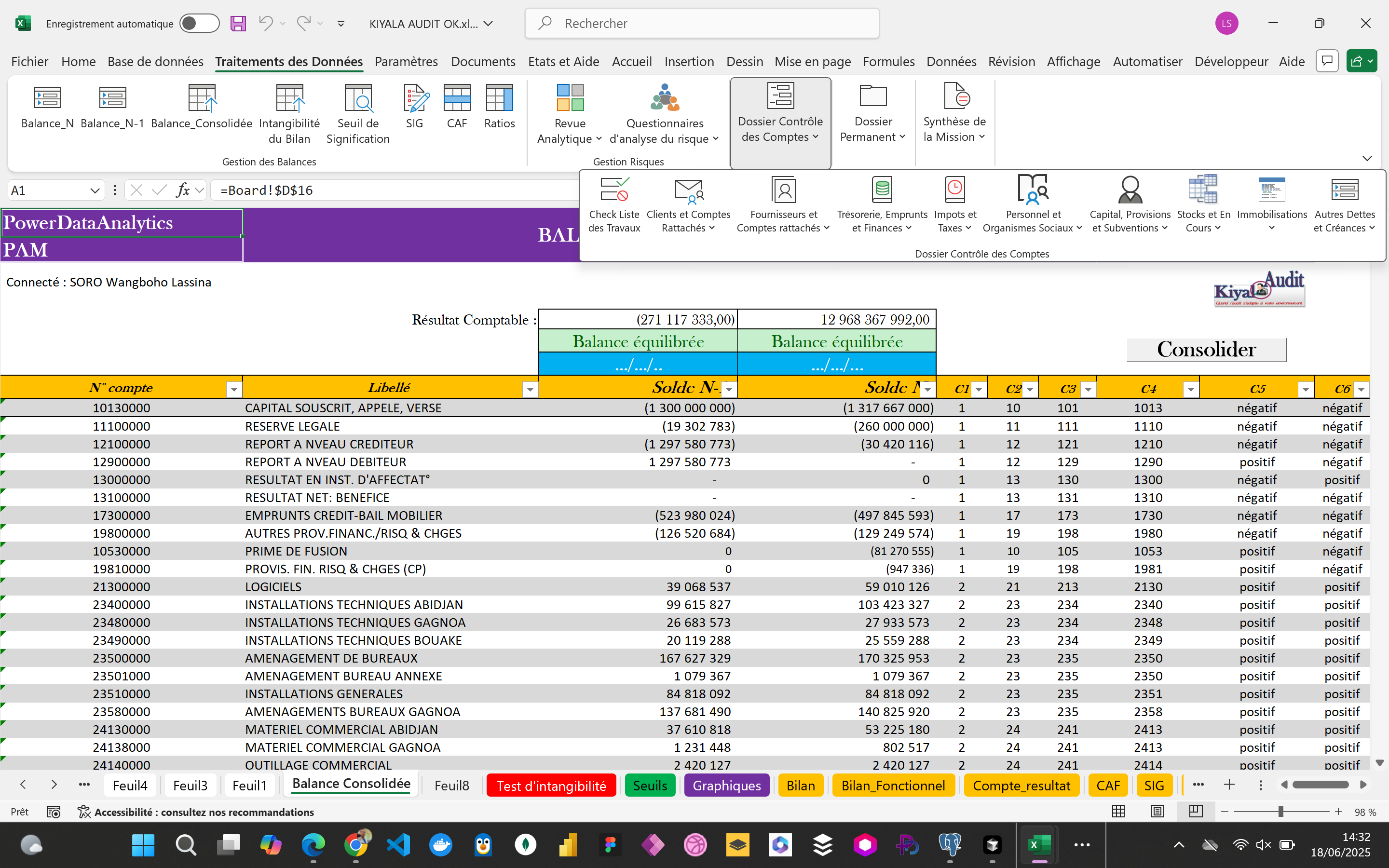 🌟 Projet – Développement d’un outil d’audit assisté par Excel VBA
